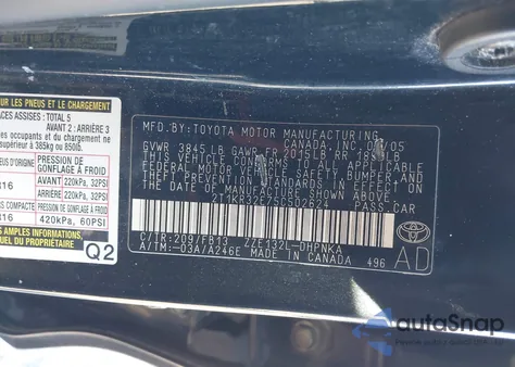 2005 Toyota Matrix Xr z USA, uszkodzony, nr VIN 2T1KR32E75C502624